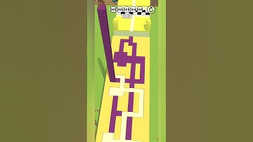 Stacky Dash - Gameplay Walkthrough Level 205  #walkthrough #stackydash #shorts