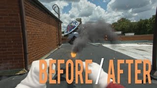 Before & After VFX - First Person Super Smash Bros.