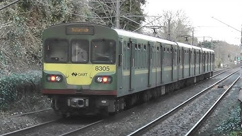 Irish Rail 8300 Class Dart Train 8305 - Portmarnock Station, Dublin