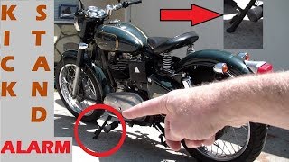 Motorcycle Side Stand Idea