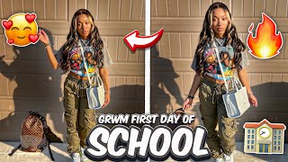 GRWM: LAST FIRST DAY OF HIGHSCHOOL | 2023 SENIOR YEAR