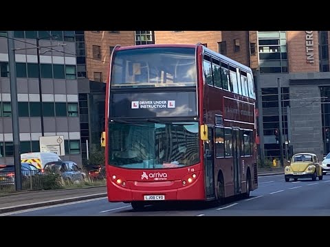ADL Enviro400 Trident ARL Driver Under Instruction T18 LJ08 CVO 
