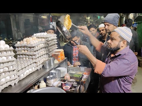India's Fastest Omelet Making | Bread Cheese Omelette | Indian Street Food