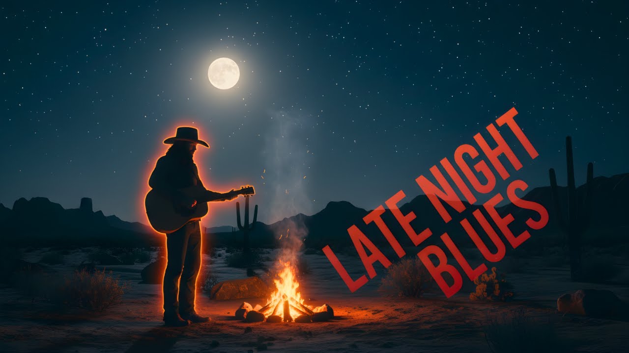 Relaxing Blues and Rock Ballads – Emotional Slow Blues for Late Night Calm🎸🌙