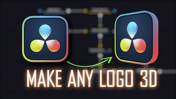 2 Ways to Make Your Logo 3D / DaVinci Resolve Tutorial