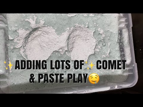 ADDING SO MUCH✨COMET BLEACH FOR PASTE PLAY