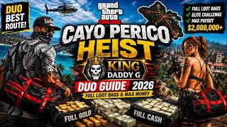 GTA Online Cayo Perico Heist DUO Guide 2026 | Full Loot Bags & Max Money Route 💰