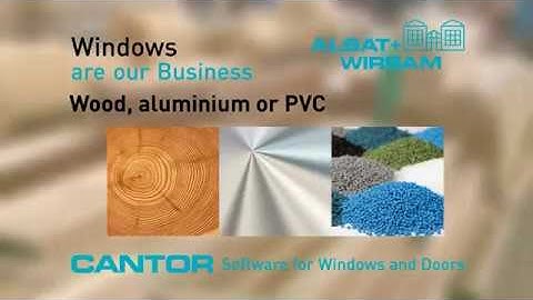 A+W Cantor – Software at REKORD Fenster + Türen