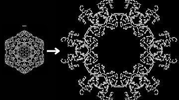 Tessellation Automata | Rhombille Tiling | 1 (B3 S23)