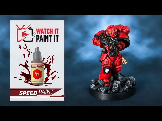 Painting an entire miniature using The Army Painter's Speed Paints