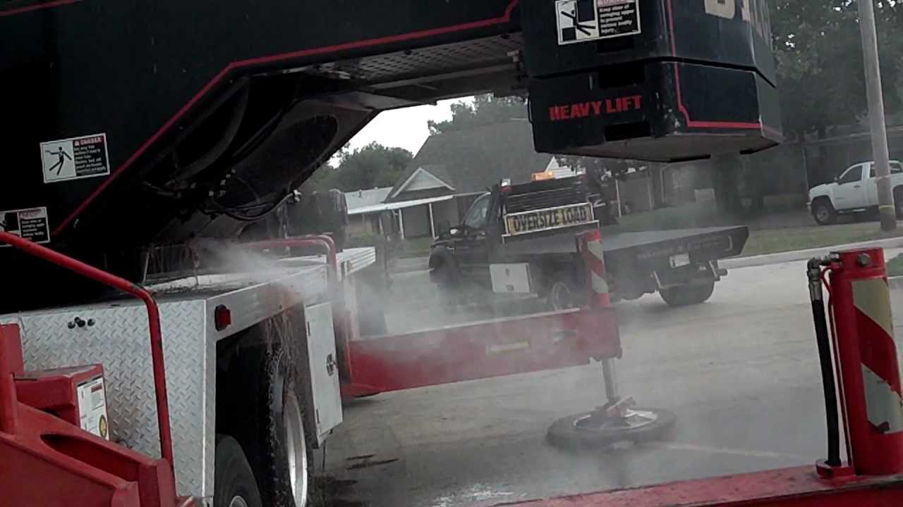 Crane accident hydraulic failure YouTube