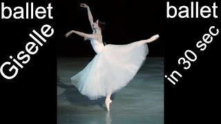  BALLET in 30 sec - GISELLE - Maria Khoreva in #shorts 