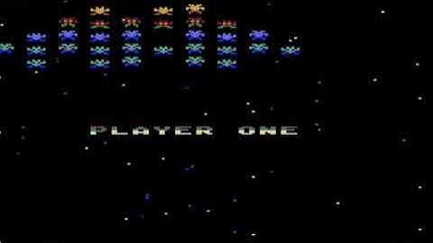 Galaxian (Atari 5200). NTSC. Skill level 1. Score: 11 430.