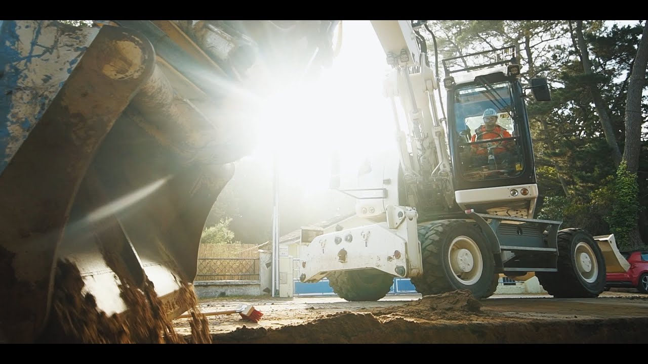 Vidéo de chantier de travaux publics - YouTube