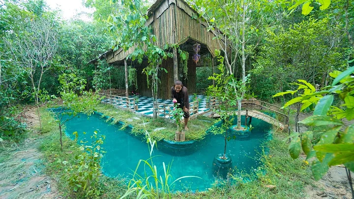 Girl Living Off the Grid, Build The Most Beautiful Bamboo House Near My Village - DayDayNews