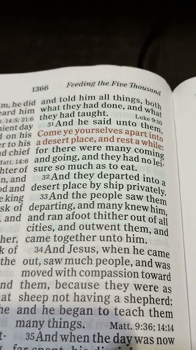 bible-reading-mark-chapter-6-verse-29-33-youtube