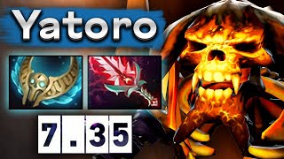 Яторо на Клинкзе через дезоль и брошку! - Clinkz 7.35 DOTA 2