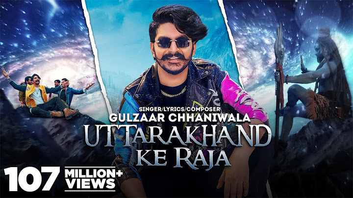 GULZAAR CHHANIWALA: Uttarakhand Ke Raja |  Haryanvi Song 2022 | Haryanvi Song 2022