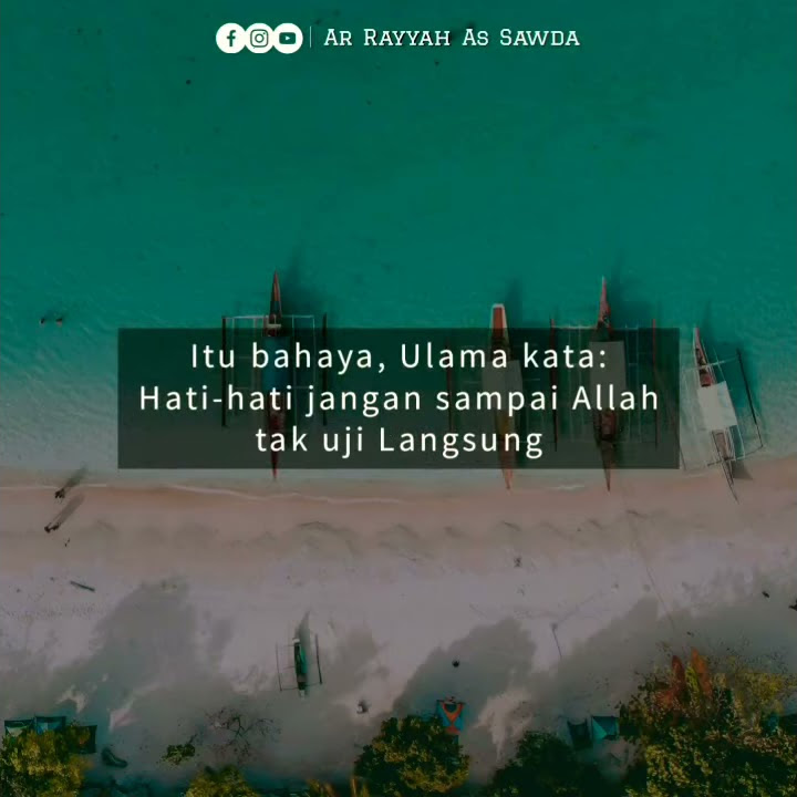 SETIAP UJIAN ADA 3 TANDA | USTAZ WADI ANNUAR