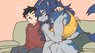 Werewolf Girlfriend Demand A Headpat れきDesu Comic Dub