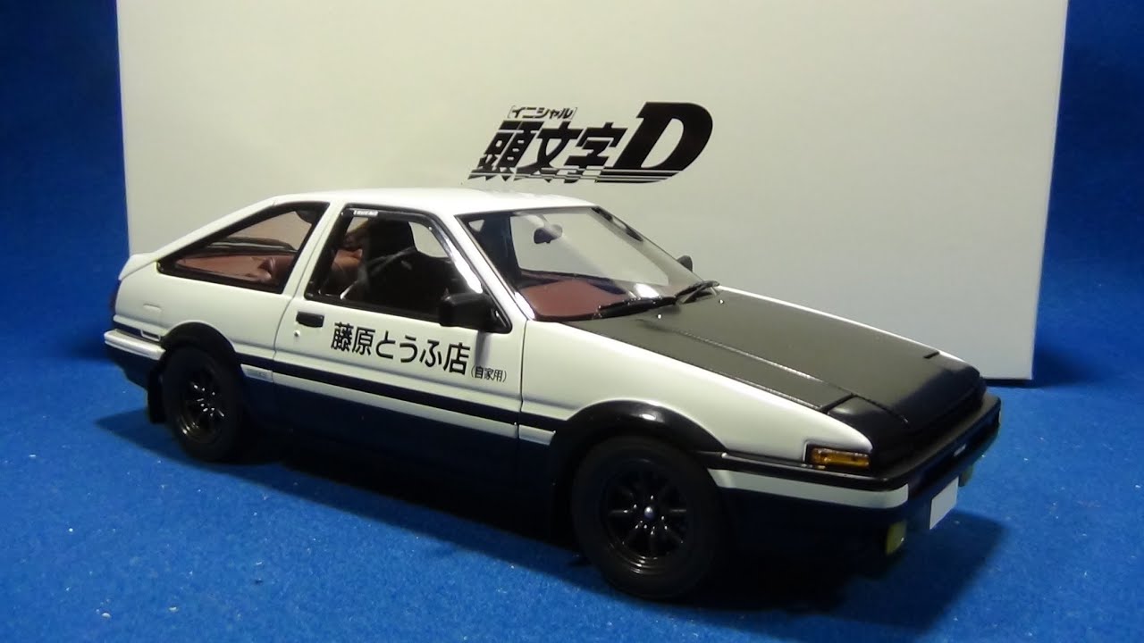 AUTOart 1/18 トヨタ スプリンター トレノ (AE86) 「イニシャル D プロジェクトD・バージョン」
