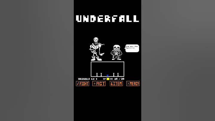 UnderFall: How was the fall? [No hit] by HARDBRISK #Howwasthefall? #tothebones #undertale