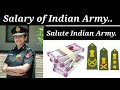 Salary of Indian Army.. 7th Pay Commission के अनुसार ।।