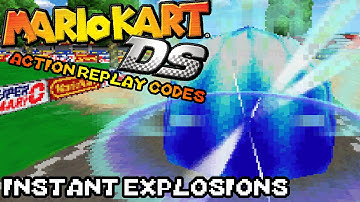 Mario Kart DS Codes: Instant Explosions