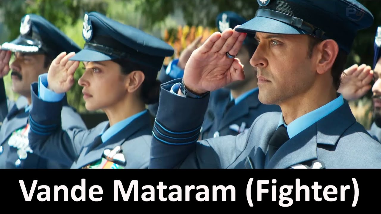 Vande Mataram Full Song   Fighter  Hrithik Roshan  Deepika Padukone  Spirit of Fighter