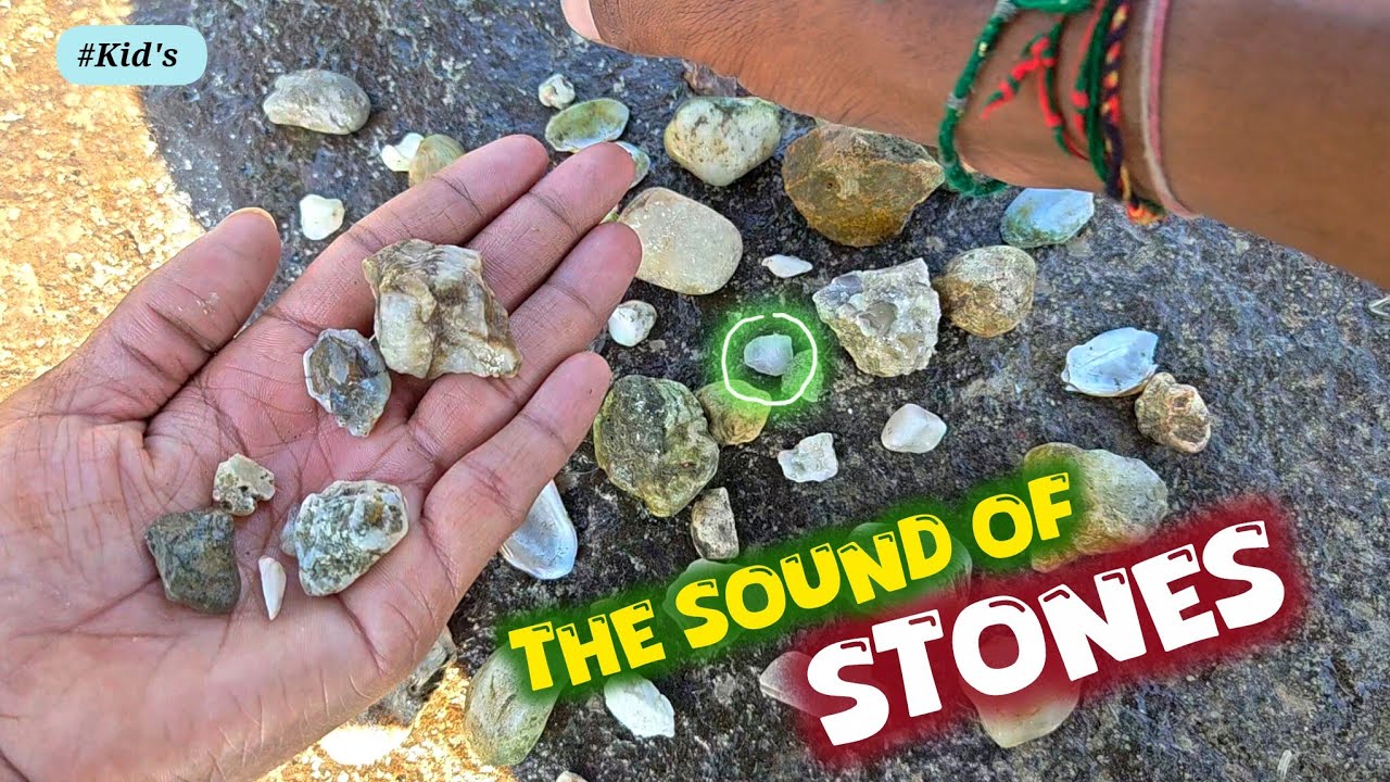Colorful River Stones ASMR | Soft Tapping Sounds for Kids