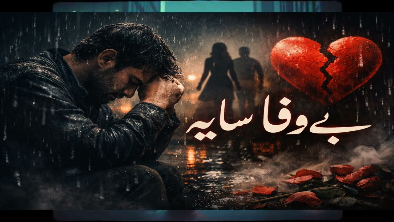 Bewafa Saaya | Dil Toot Gaya | Dard Bhari Urdu Ghazal | Broken Heart Poetry