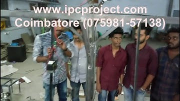 motorized open well cleaning machine / motorized overhead tank cleaning machine project