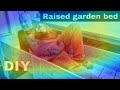 Building a raised garden bed from Cedar fence pickets