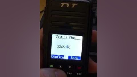 TYT MD-380 Date and Time Memory Issue