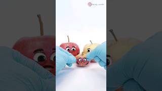 Apple C-Section - THE END MADE ME CRY😭❤️ #blind #baby #fruitsurgery