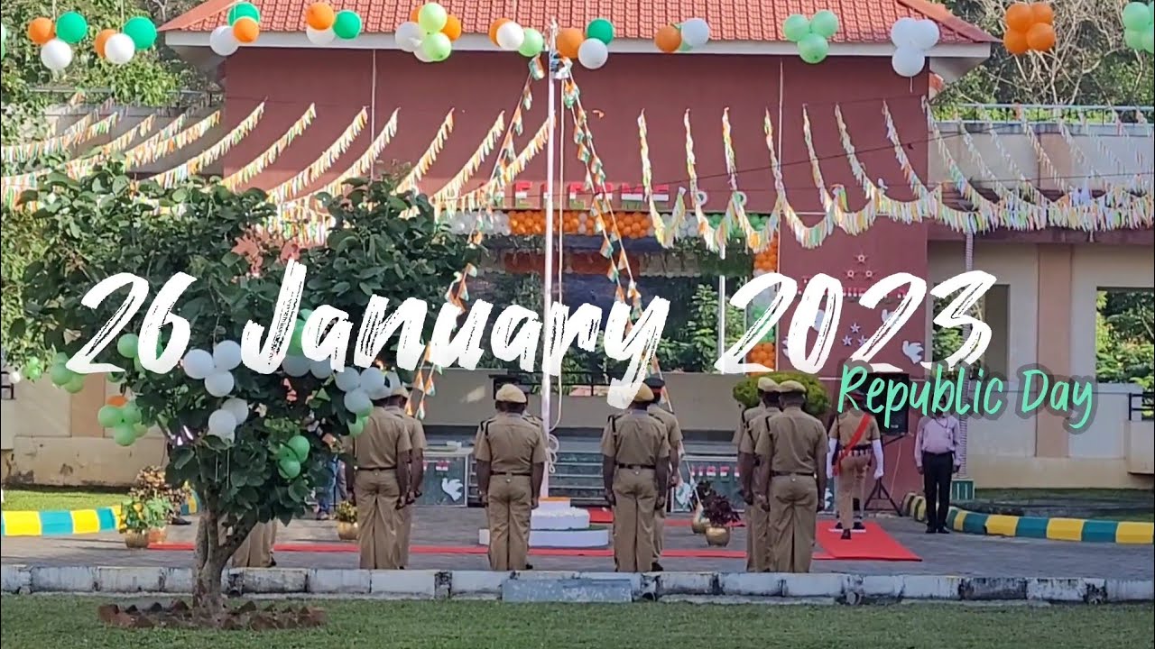 Republic Day - 26 January 2023 | IISER TVM | Vlog | Flag Hoisting ...