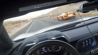Keeping Up with a Lamborghini Aventador in a V6 Camaro?!