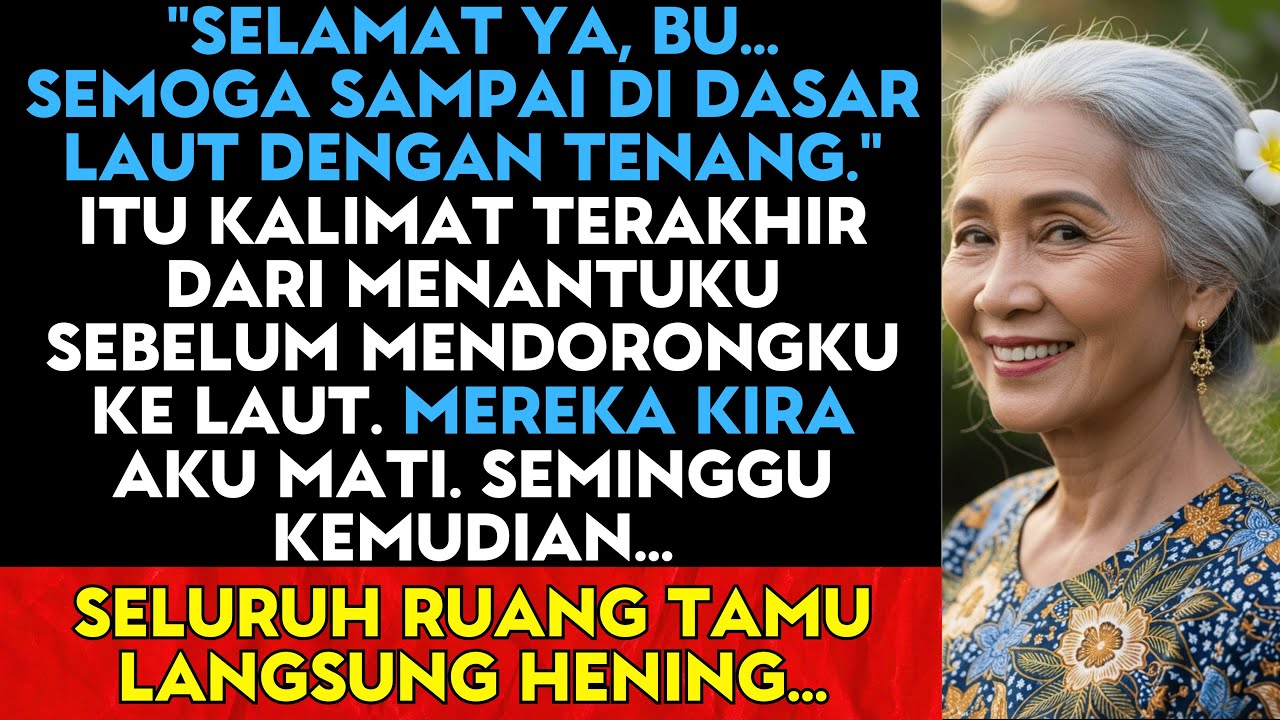 “Selamat Sampai di Dasar Laut Ya, Bu,” Bisik Menantuku — Tapi Aku Bangkit dan Menyusun Neraka Balik…