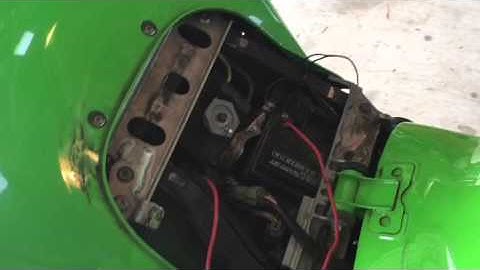 Step by step fix: Kawasaki ZX6R FI Light staying on