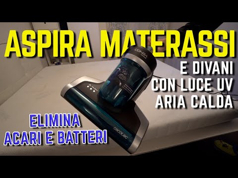 Aspirapolvere Uv antiacaro, Aspirapolvere per materasso tessile