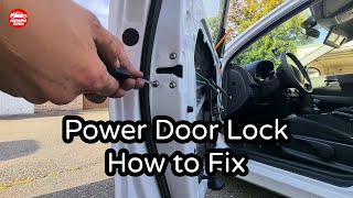 Power Door Lock Removal - Fix for Non Opening 2012 Hyundai i30 Front Door