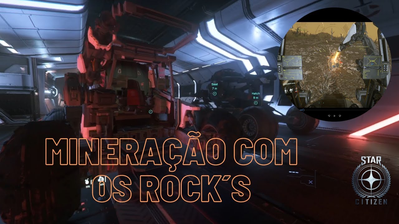 Star Citizen - Como minerar com os rock´s, série mineração Ep.1 - YouTube
