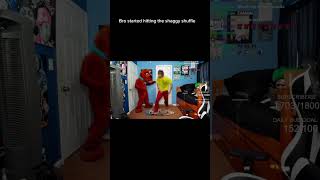 Blud starting doing the shaggy shuffle ☠️ :credits to lightskinmonte
