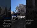 Airstrike inflicts extensive damage on Gaza's Shati Camp during Eid