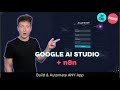 This Google AI Studio + n8n hack is INSANE! Build & Automate Any App (Tutorial)