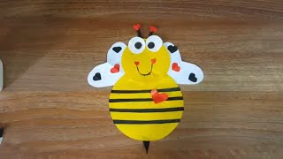 Art Cutting Paper || How To Make A Yellow Bee screenshot 1