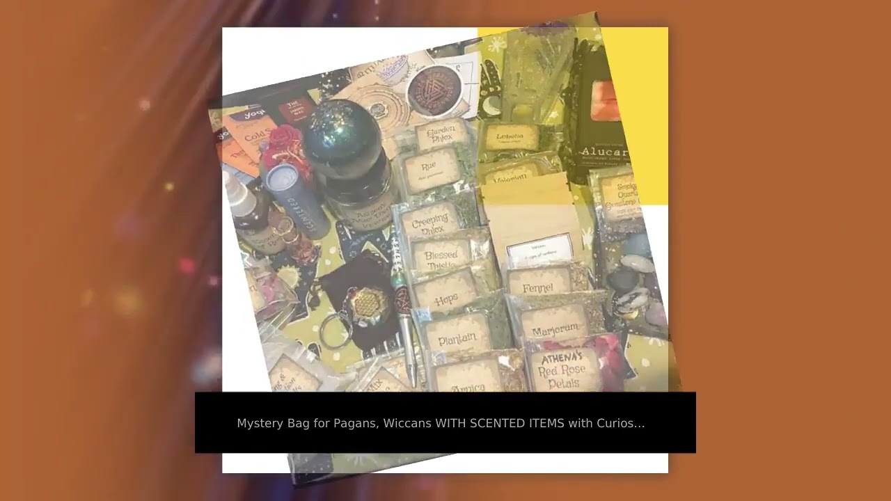 Mystery Bag for Pagans, Wiccans at www.OzarkMoons.com Pagan and Wiccan Etsy Shop