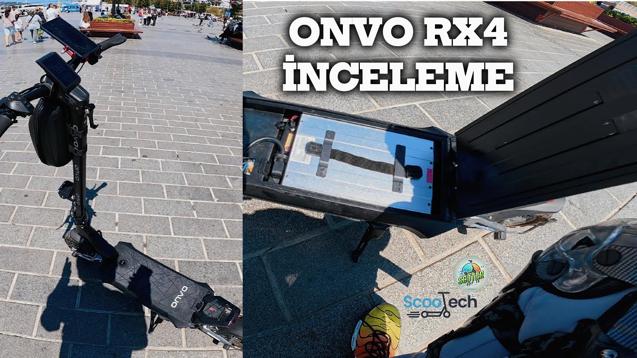 Rx-4 Test Sürüşü | Onvo RX-4 inceleme | Onvo Elektrikli Scooter - YouTube