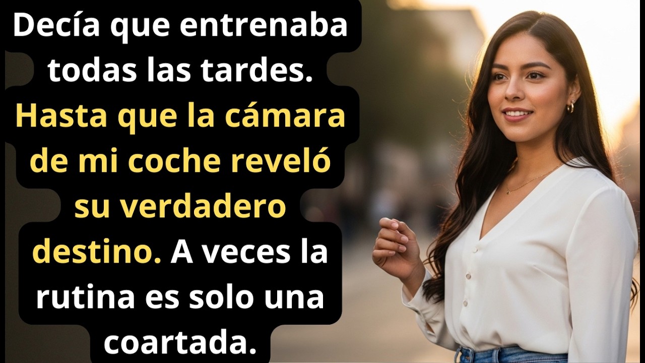 Pensé que hacía ejercicio… hasta que vi quién la esperaba después