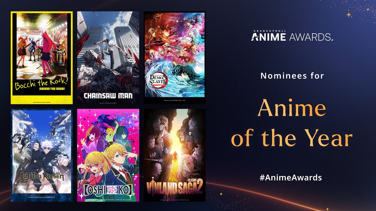 Voting for the Anime Awards 2024 Agree!!? YouTube